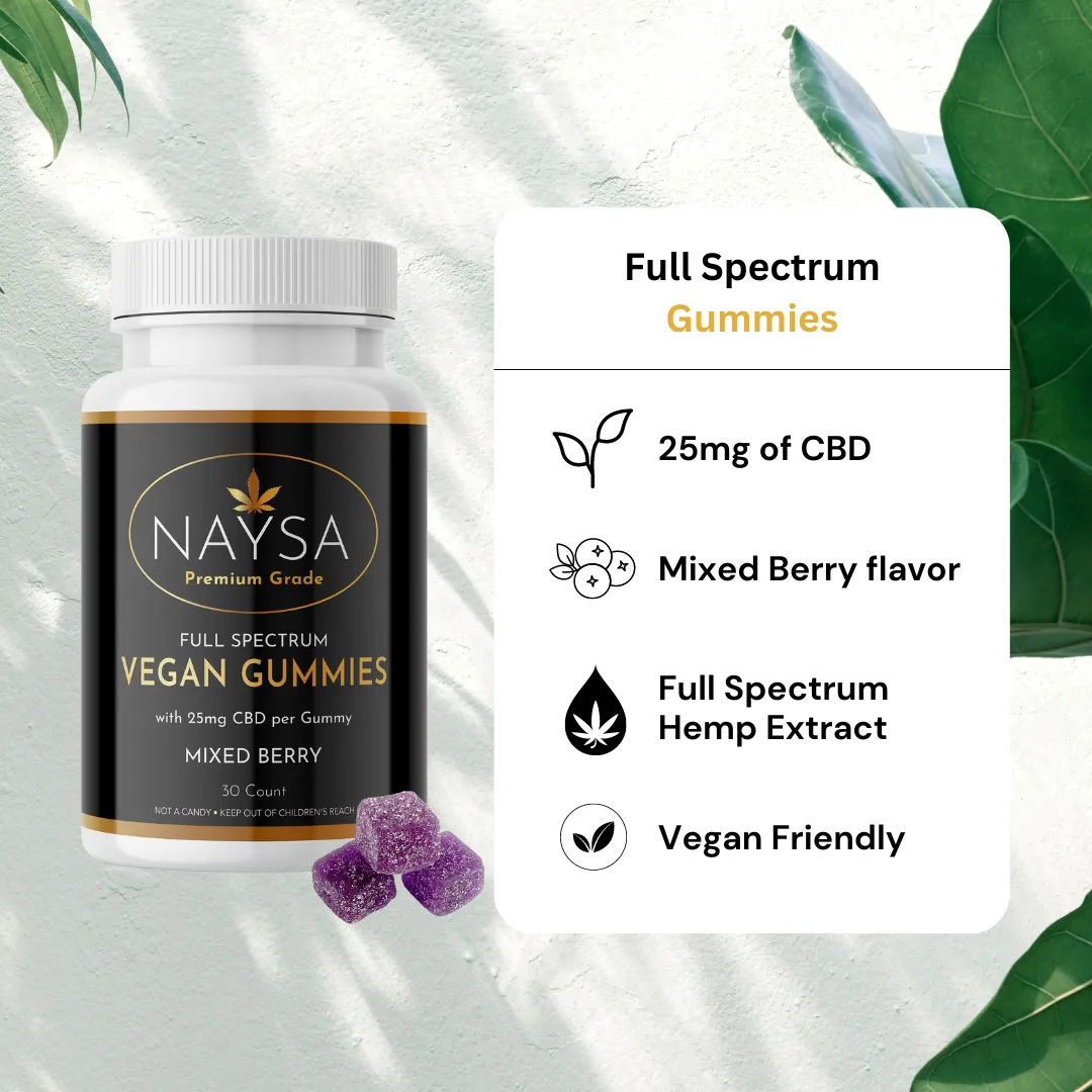Full Spectrum CBD VEGAN Gummies